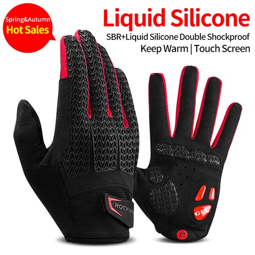 Rockbros guanti ciclismo touch - rockbros,