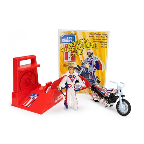 Evel knievel deluxe silver - evel,