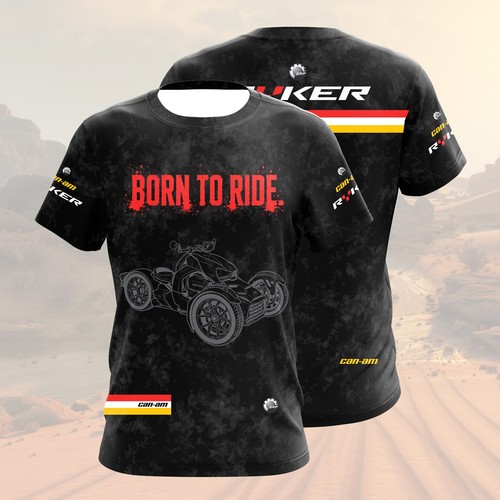 Shirt grafica uomo - t-shirt, can-am
