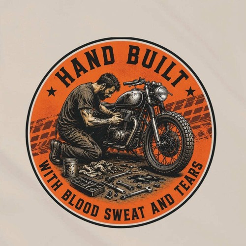 Hand built blood - built, tears
